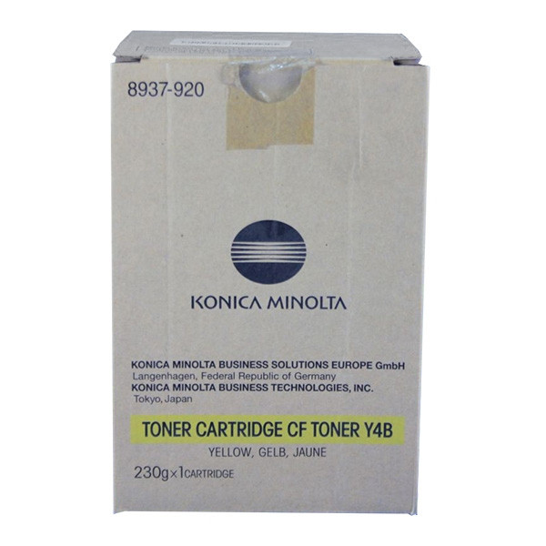 Minolta 8937-920 Y4B toner żółty, oryginalny 8937-920 072282 - 1