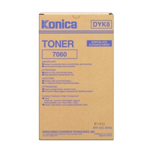 Minolta Konica 7060 (006G / DYK8) toner czarny, oryginalny 006G 072594 - 1