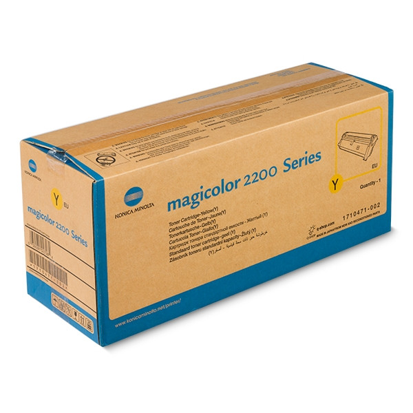 Minolta Konica Minolta 1710471-002 toner żółty, oryginalny 1710471002 4145503 032440 - 1