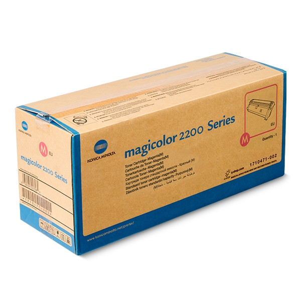 Minolta Konica Minolta 1710471-003 toner czerwony, oryginalny 1710471-003 4145603 032450 - 1