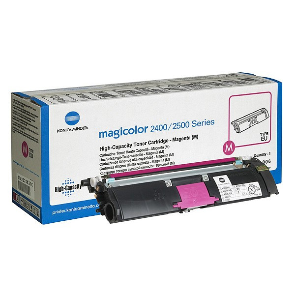 Minolta Konica Minolta 1710589-002 toner czerwony, oryginalny 1710589-002 A00W231 032812 - 1