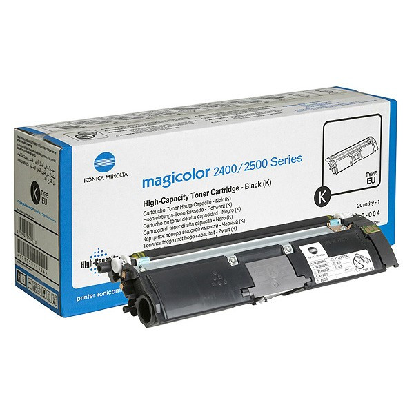 Minolta Konica Minolta 1710589-004 toner czarny, oryginalny 1710589-004 A00W432 032816 - 1