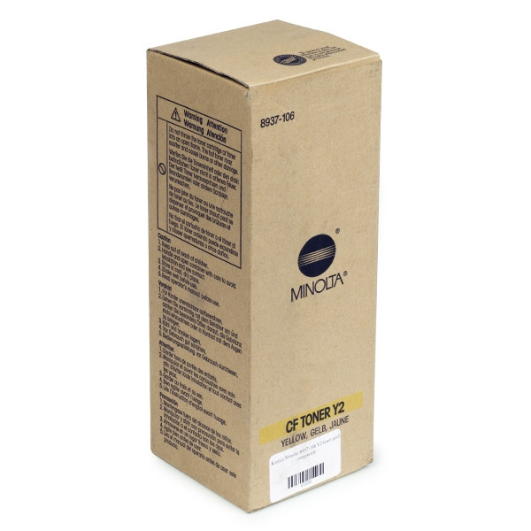 Minolta Konica Minolta 8937-106 Y2 toner żółty, oryginalny 8937-106 072200 - 1