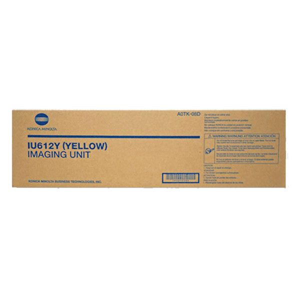 Konica Minolta IU-612Y (A0TK08D) bęben światłoczuły / drum żółty, oryginalny 072340 - 1