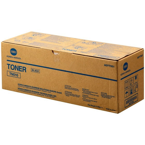 Minolta Konica Minolta TN-010 (A0YT051) toner czarny, oryginalny A0YT051 072662 - 1