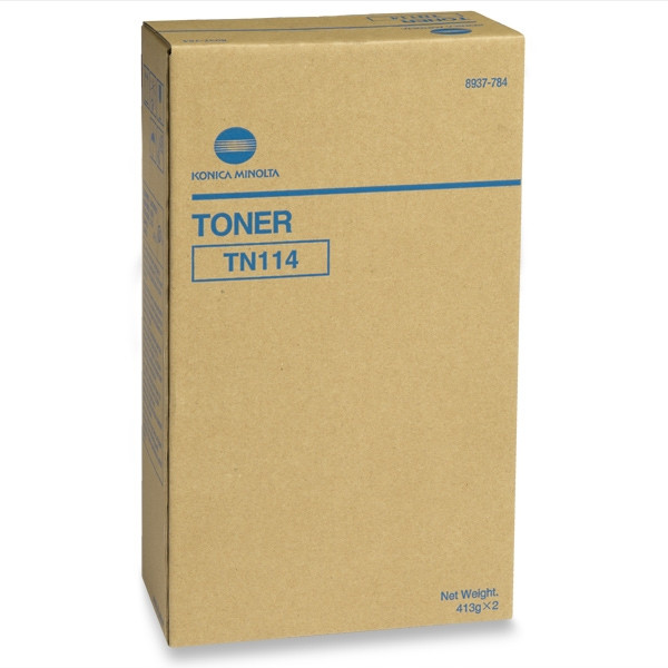 Minolta Konica Minolta TN-114 (8937-784) 2 x toner czarny, oryginalny 8937784 071905 - 1