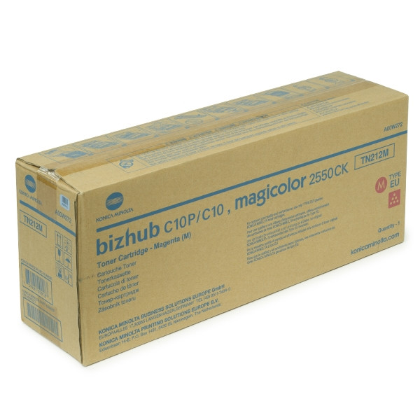 Minolta Konica Minolta TN-212M (A00W272) toner czerwony, oryginalny A00W272 072350 - 1