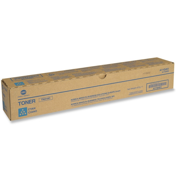 Minolta Konica Minolta TN-216C (A11G451) toner niebieski, oryginalny A11G451 072356 - 1