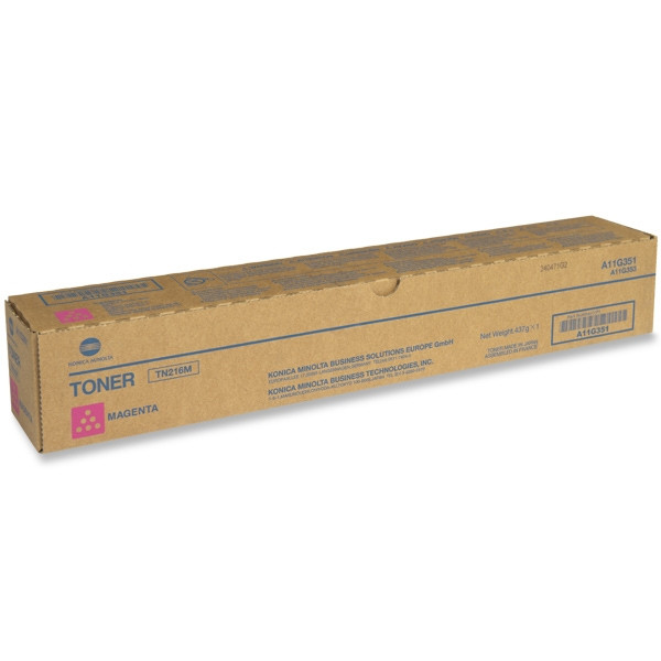 Minolta Konica Minolta TN-216M (A11G351) toner czerwony, oryginalny A11G351 072358 - 1