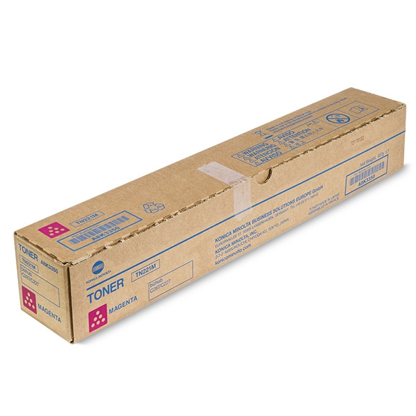 Minolta Konica Minolta TN-221M (A8K3350) toner czerwony, oryginalny A8K3350 072984 - 1