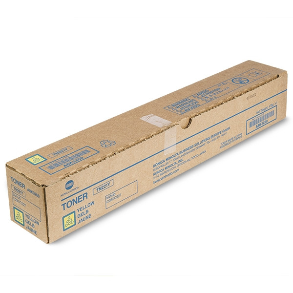 Minolta Konica Minolta TN-221Y (A8K3250) toner żółty, oryginalny A8K3250 072986 - 1