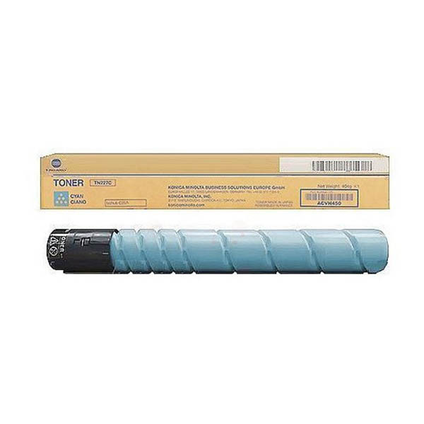 Konica Minolta TN-227C (ACVH450) niebieski, oryginalny 073418 - 1