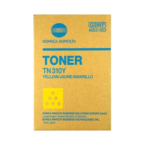 Minolta Konica Minolta TN-310Y (4053-503) toner żółty, oryginalny 4053-503 072094 - 1