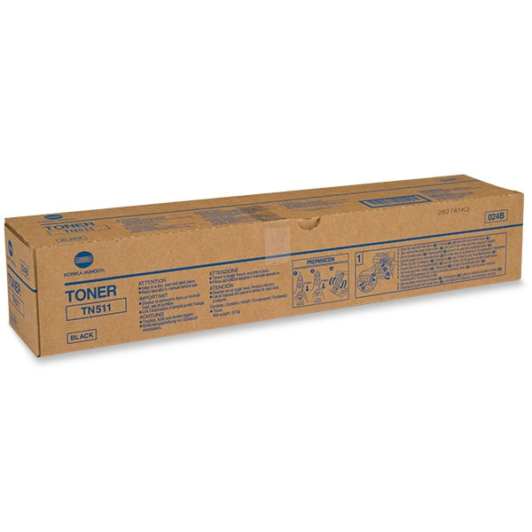 Minolta Konica Minolta TN-511 (024B) toner czarny, oryginalny TN-511 072174 - 1