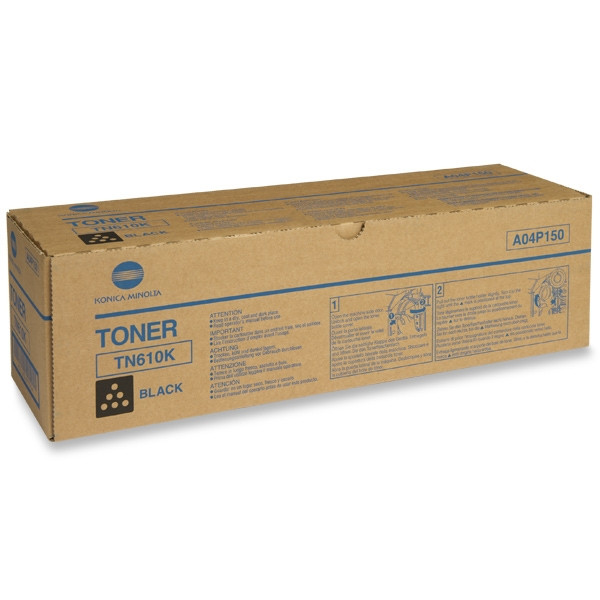 Minolta Konica Minolta TN-610K (A04P150) toner czarny, oryginalny A04P150 072288 - 1