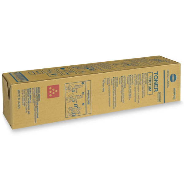 Minolta Konica Minolta TN-610M (A04P350) toner czerwony, oryginalny A04P350 072292 - 1