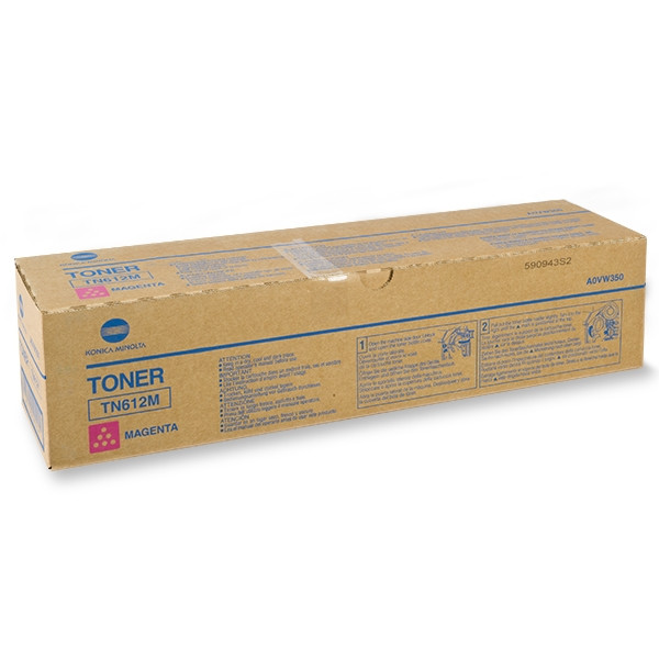 Minolta Konica Minolta TN-612M (A0VW350) toner czerwony, oryginalny A0VW350 072442 - 1