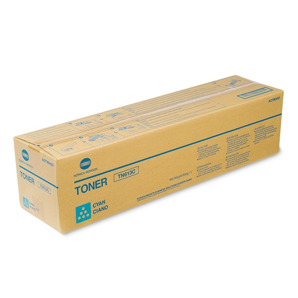 Minolta Konica Minolta TN-613C (A0TM450) toner niebieski, oryginalny A0TM450 072326 - 1