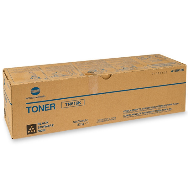 Minolta Konica Minolta TN-616K (A1U9150) toner czarny, zwiększona pojemność, oryginalny A1U9150 072516 - 1