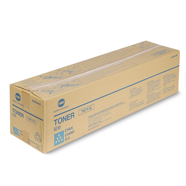 Minolta Konica Minolta TN-711C (A3VU450) toner niebieski, oryginalny A3VU450 072624 - 1