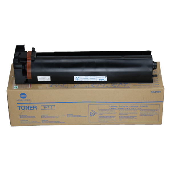 Minolta Konica Minolta TN-712 (A3VU050) toner czarny, oryginalny A3VU050 072808 - 1