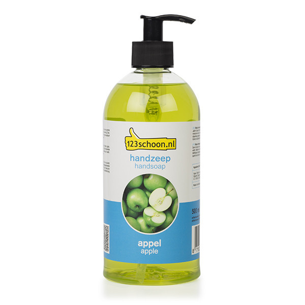 Mydło do rąk w płynie 123drukuj, zielone jabłko (500ml) SDR06216 - 1