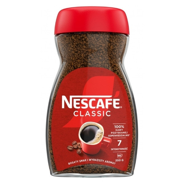 Kawa Nescafé CLASSIC, rozpuszczalna, 200 g 700053 - 1
