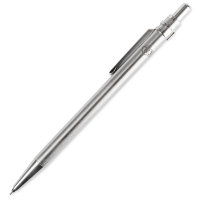 Ołówek automatyczny 0,5 mm, srebrny, 123drukuj