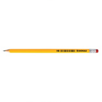 Ołówek drewniany żółty z gumką, (HB) 7386001PL-99 246595