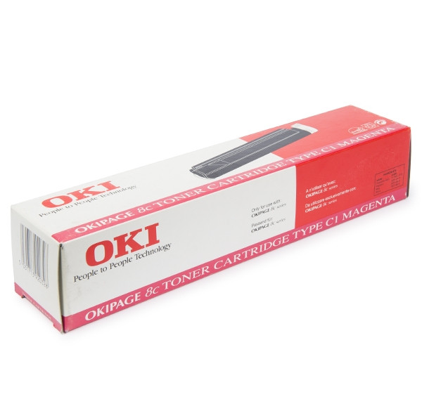 OKI 41012307 czerwony toner, oryginalny 41012307 035586 - 1