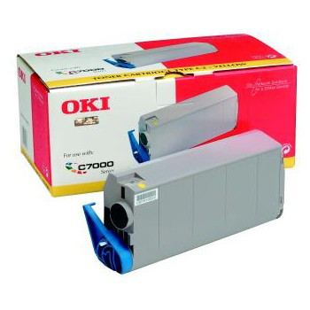 OKI 41304209 toner żółty, oryginalny 41304209 035608 - 1