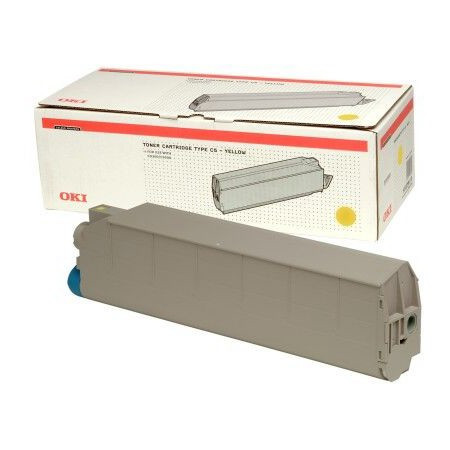 OKI 41963605 toner żółty, oryginalny 41963605 035672 - 1