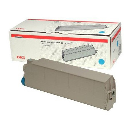 OKI 41963607 toner niebieski, oryginalny 41963607 035668 - 1