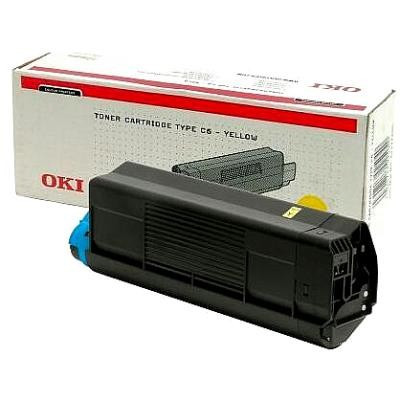 OKI 42127405 toner żółty, oryginalny 42127405 035694 - 1