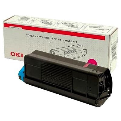 OKI 42127406 toner czerwony, oryginalny 42127406 035692 - 1