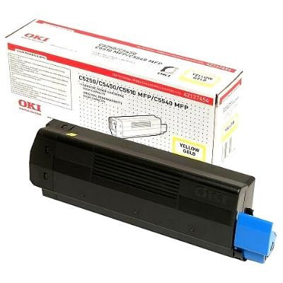 OKI 42127454 toner żółty, zwiększona pojemność, oryginalny 42127454 035758 - 1