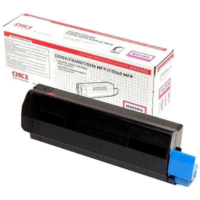 OKI 42127455 toner czerwony, zwiększona pojemność, oryginalny 42127455 035756 - 1