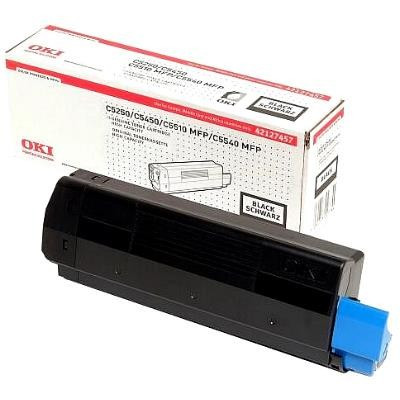 OKI 42127457 toner czarny, zwiększona pojemność, oryginalny 42127457 035752 - 1