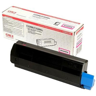 OKI 42804538 toner czerwony, zwiększona pojemność, oryginalny 42804538 035732 - 1