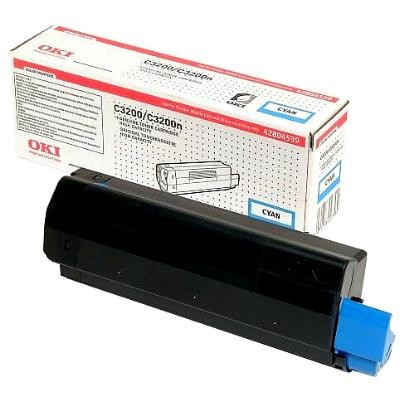 OKI 42804539 toner niebieski, zwiększona pojemność, oryginalny 42804539 035730 - 1