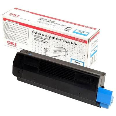 OKI 42804547 toner niebieski, oryginalny 42804547 035746 - 1