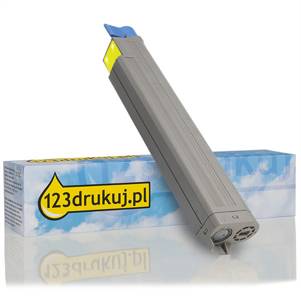 OKI 42918913 toner żółty, wersja 123drukuj 42918913C 035789 - 1