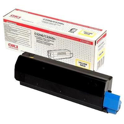 OKI 43034805 toner żółty, oryginalny 43034805 035726 - 1