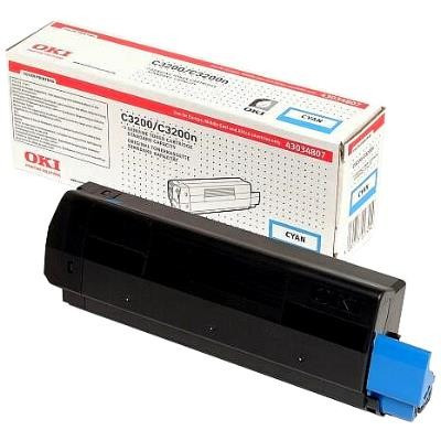 OKI 43034807 toner niebieski, oryginalny 43034807 035722 - 1