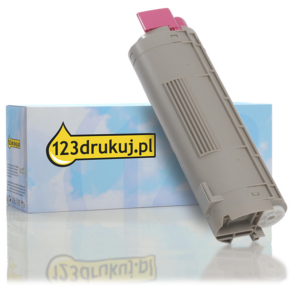 OKI 43381906 toner czerwony, wersja 123drukuj 43381906C 035833 - 1