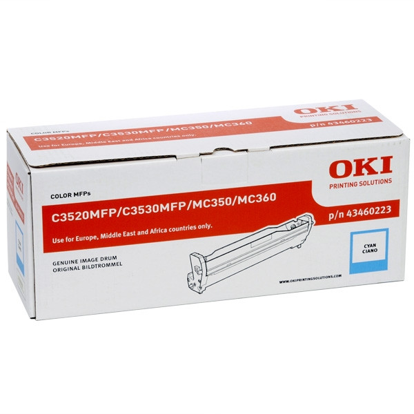OKI 43460223 bęben światłoczuły / drum niebieski, oryginalny 43460223 035918 - 1