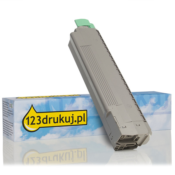 OKI 43487709 toner żółty, wersja 123drukuj 43487709C 035881 - 1