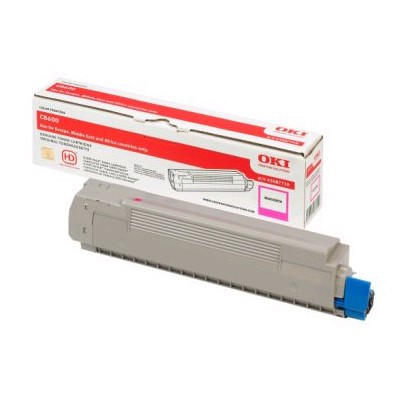 OKI 43487710 toner czerwony, oryginalny 43487710 035878 - 1