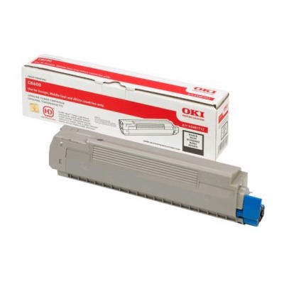 OKI 43487712 toner czarny, oryginalny 43487712 035874 - 1