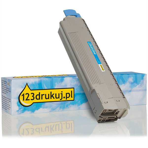 OKI 44059107 toner niebieski, wersja 123drukuj 036027 - 1